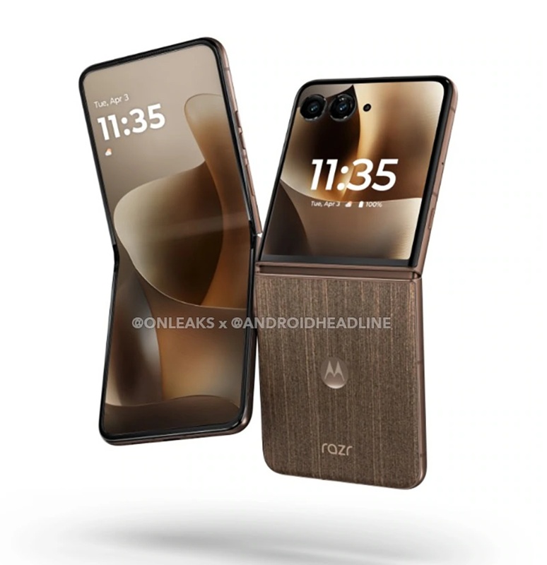 Render de prensa del Motorola Razr 70 Ultra - imagen 2