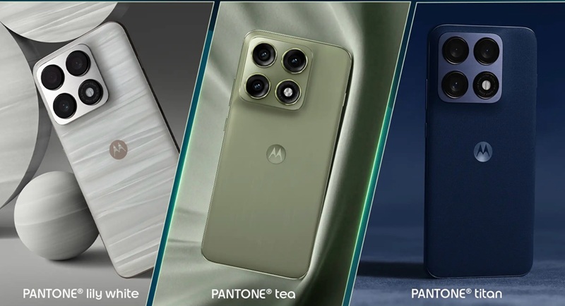 Colores posibles del Motorola Edge 70 Pro