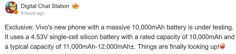 Concepto de un smartphone con una batería grande