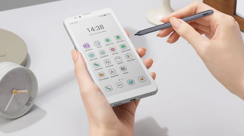 Pantalla frontal del HiBreak Dual