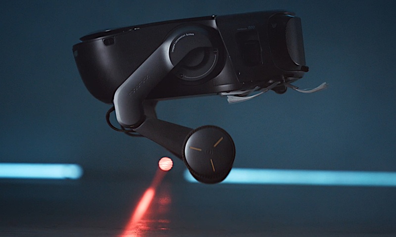 Demostración de las capacidades del Saros Rover en la exhibición