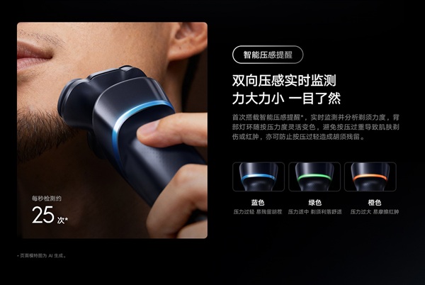 Cabezal flotante de la afeitadora eléctrica