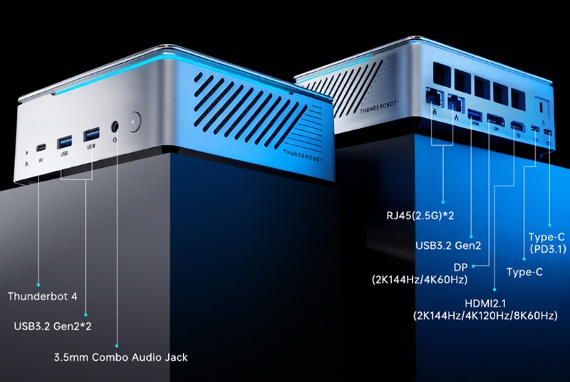 Diseño del Thunderobot Mix Pro II