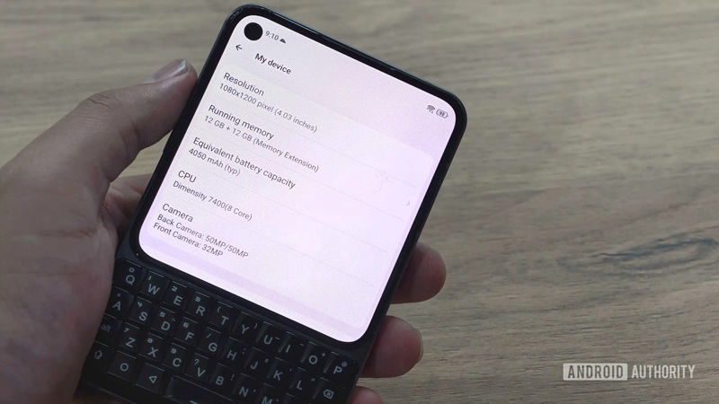Página de especificaciones del Titan 2 Elite