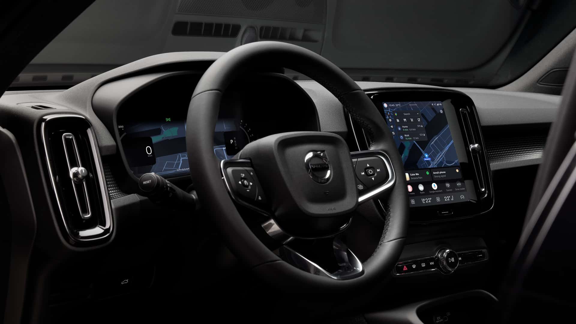 Imagen de la interfaz Volvo Car UX